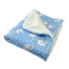 Snowman & Snowflakes Flannel/Ultra Blanket