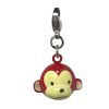 Monkey Metal Jingle Bell Charm