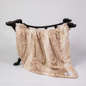 Cashmere Dog Blankets (Color Options: Gold Fawn, Size: S)
