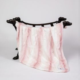 Cashmere Dog Blankets (Color Options: Pink Angora, Size: S)