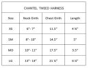 Chantel Tweed Dog Harness