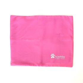 Chillz Gel Mat Cover (Color Options: Pink, Size: M)
