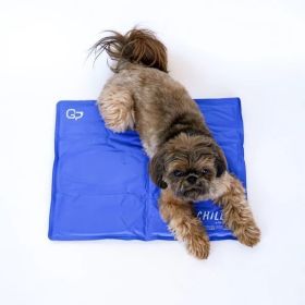 Chillz Gel Mat (Color Options: Blue, Size: large)