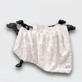 Dolce Vita Dog Blankets (Color Options: Ivory, Size: S)