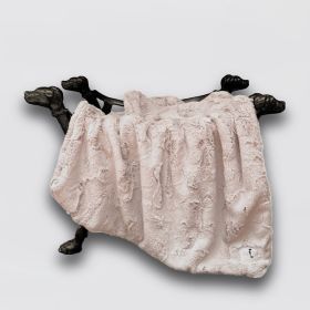 Dolce Vita Dog Blankets (Color Options: Latte, Size: S)