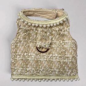 Envogue Dog Harness (Color Options: Gold Ore, Size: S)