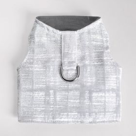 Gia Dog Harness (Color Options: Silver, Size: XS)