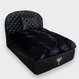 Glamour Baby Dog Bed (Color Options: Caviar)