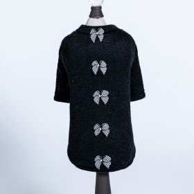 Houndstooth Dog Sweater (Size: L)