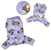 Silly Monkey Front Sleeveless Fleece Pajamas
