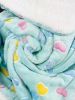 Ultra Plush Colorful Hearts Blanket