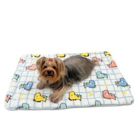 Ultra Plush Colorful Dinosaurs Blanket (Size: S)