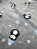 Ultra Thick Plush Penguins Blanket