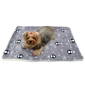 Ultra Thick Plush Penguins Blanket (Size: S)