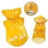 Polka Dots & Daisies Raincoat with Cotton Lining