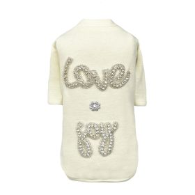 Love n Joy Tee (Color Options: Ivory, Size: S)