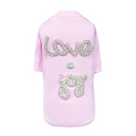 Love n Joy Tee (Color Options: Baby Pink, Size: M)