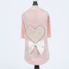 Pearl Heart Dog Sweater