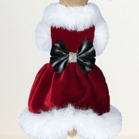 Santa Baby Dog Dress (Size: S)