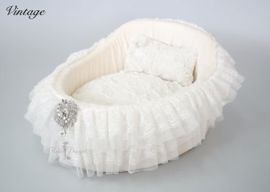 Crib Dog Bed (Color Options: Vintage)