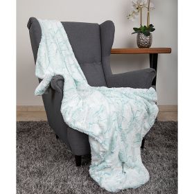 Whisper Throw Dog Blanket (Color Options: Aqua)