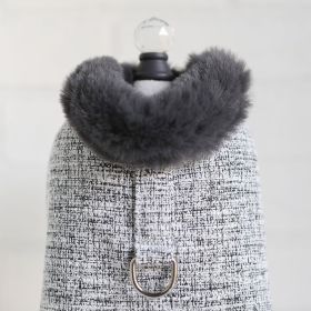 Zha Zha Dog Coat (Color Options: Alloy, Size: S)