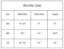 Zha Zha Dog Coat
