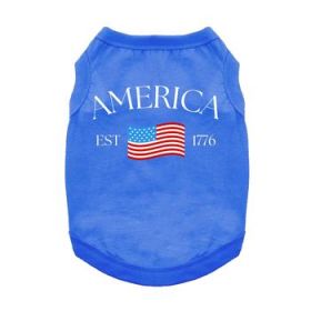 America Dog Shirt (Size: M)