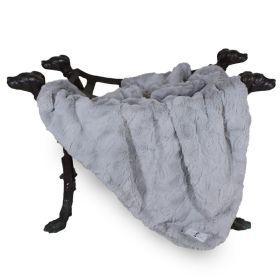 Bella Dog Blanket (Color Options: Silver, Size: S)