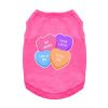 Conversation Hearts Dog Shirt
