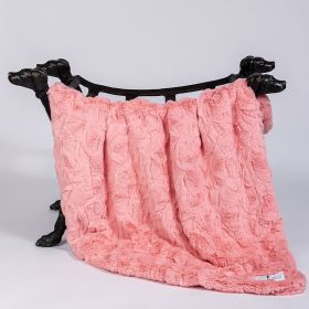 Cuddle Dog Blankets (Color Options: Peach, Size: S)