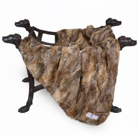Deluxe Dog Blankets (Color Options: Red Fox, Size: S)