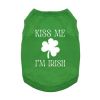 Kiss Me I'm Irish Dog Shirt