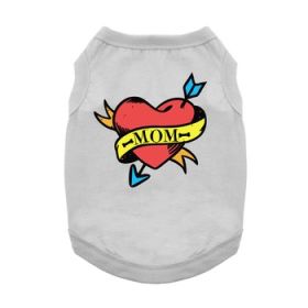 Mom Tattoo Dog Shirt (Size: S)