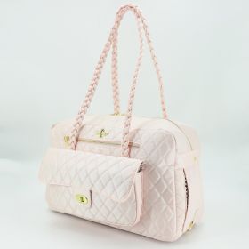 Porsha Dog Carrier (Color Options: Blush)
