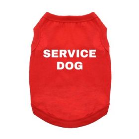 Service Dog Dog Shirt (Size: L)