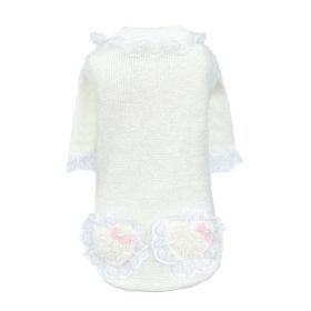 Lil Lamb Dog Sweater (Color: , Size: SM)
