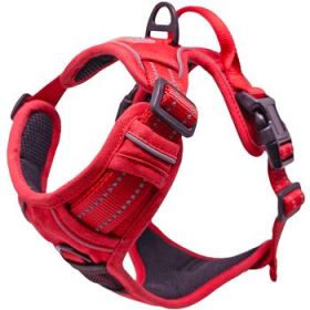 Venture Paw Pull Control Dog Harness (Color Options: Crimson, Size: M)
